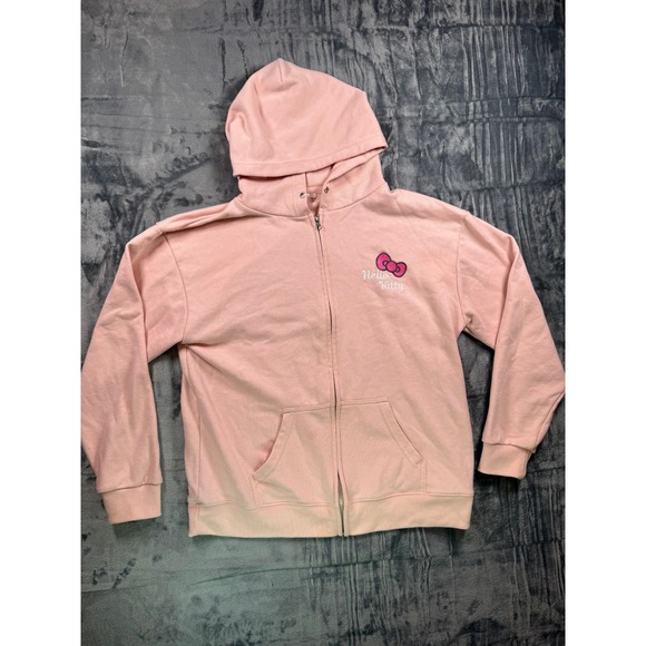 Universal Studios Japan Tops - Universal Studios Japan Hoodie Womens M Pink Hello Kitty Full Zip Graphic Sanrio
